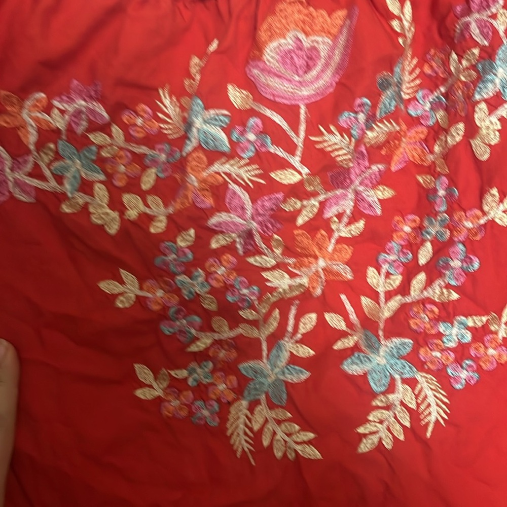 Free people fleur du jour babydoll embroidered dress - Picture 3 of 8